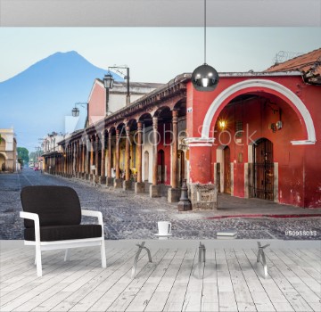 Bild på Colonial buildings Antigua Guatemala